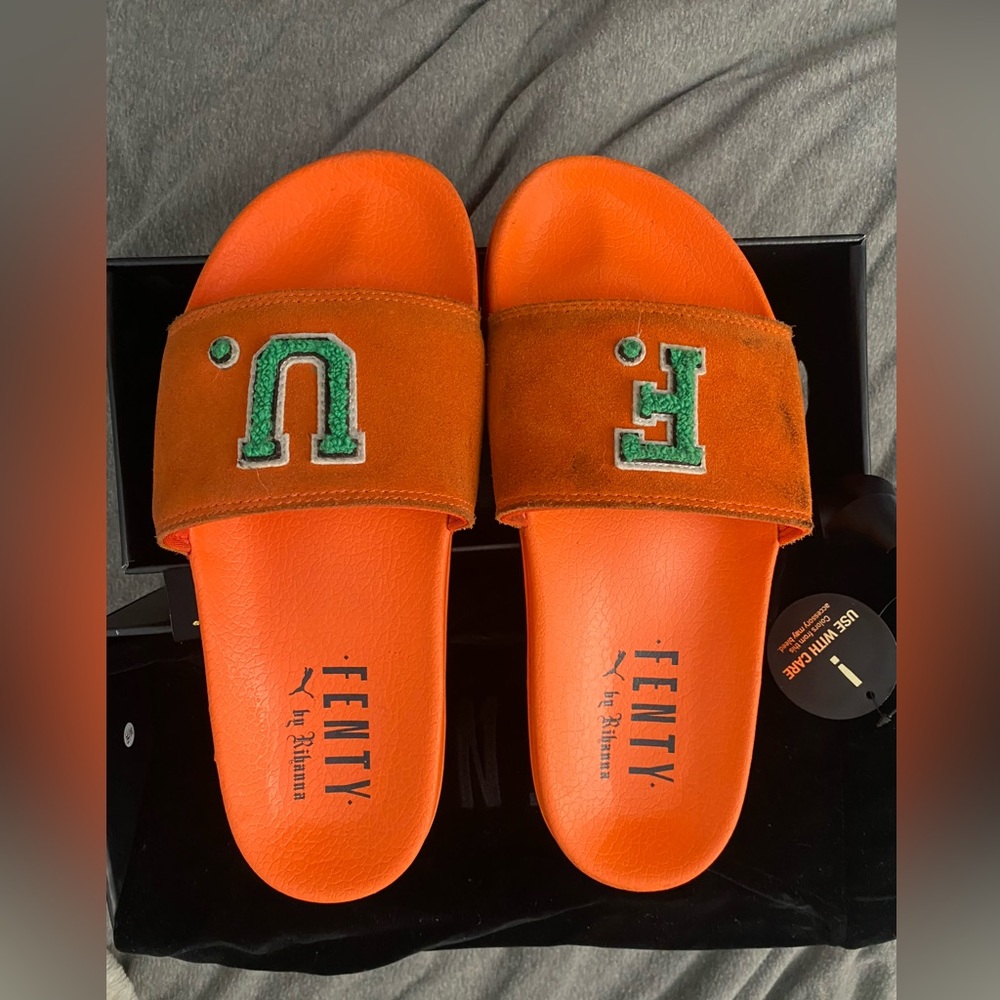 Fenty FU Slides